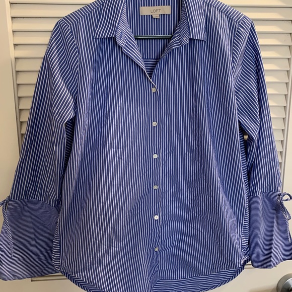 Loft Dressy Button-down - Picture 1 of 3